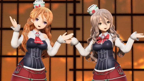 【MMD艦これ】ZaraとPolaでいーあるふぁんくらぶ