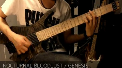 【吉他】NOCTURNAL BLOODLUST - GENESIS 电吉他翻弹