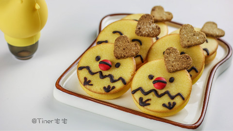 鸡年大吉【萌萌鸡蛋糕派】