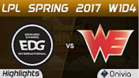 【LPL】2017春季赛W1D4 高光合集 (共7场) 20170122