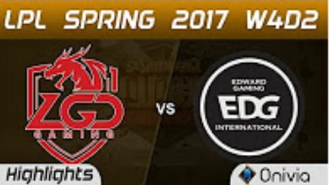 【LPL】2017春季赛W4D2 高光合集 (共6P 1080P)20170303