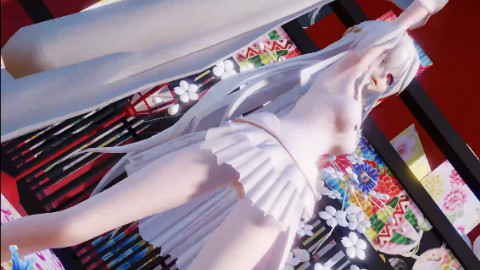 【V+MMD】弱音小仙女的大白腿~ killer lady【画质测试】