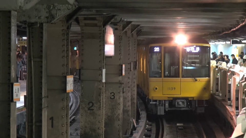 【Youtube】東京地下鉄 1000系 1139F就役 2017.1