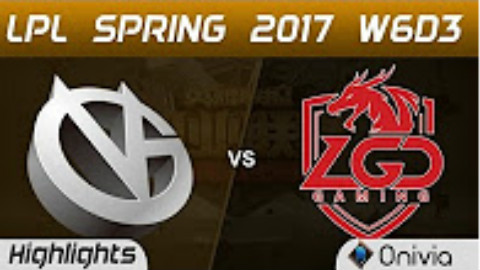 【LPL】2017春季赛W6D3 高光合集 (共8P 1080P)20170318