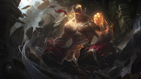 瞎子盲僧新皮肤 神拳(不朽圣僧)李青国服语音试听