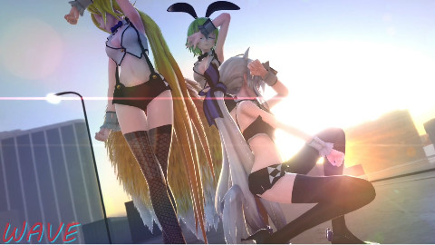 【MMD】TDA式 Luck Gumi Lily【WAVE】