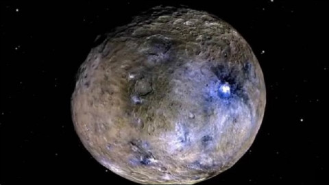 谷神星可见光全景超清图像,神秘亮斑藏有许多未知