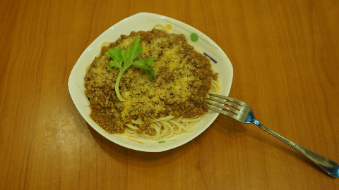 肉酱意大利面