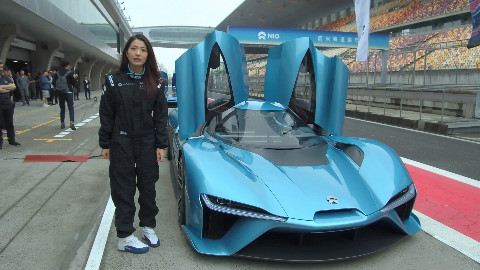 电动超跑蔚来EP9赛道体验