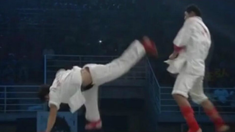【武林大会】陈式太极拳实战 韩飞龙片段