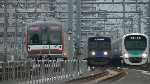 【Youtube】西武鉄道 池袋線 石神井公園駅观察(練馬方向) 2017.4