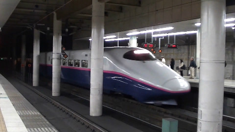 【Youtube】JR東日本新幹線観測 東京駅 E2系N編成(退役) 2017.3