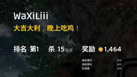 快速看完一局亚服solo15杀吃鸡!