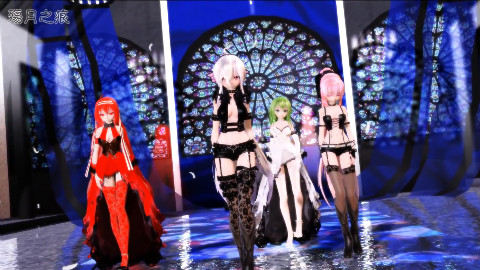 【营养消耗系列MMD】ヒビカセ (HAKU & LUKA & GUMI & KIKU)