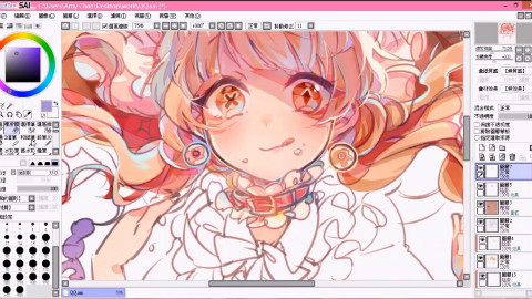 【绘画录屏】【matoc】Sweets Witch♥ speedpaint