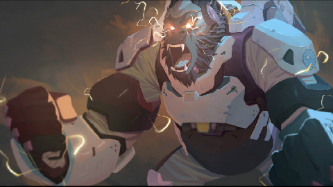 NEWBEE大白BAYMAX:宗师局职业选手猩猩单排《守望先锋》0706
