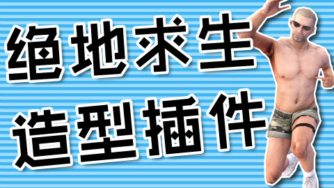 【逗川】为绝地求生做了个造型插件,你们看看如何!