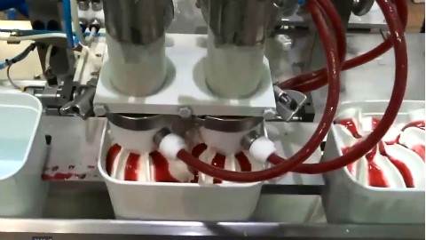 【冰激凌自动化生产】实拍冰激凌生产过程..........