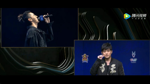 周杰伦VS吴亦凡 英雄联盟6周年表演赛