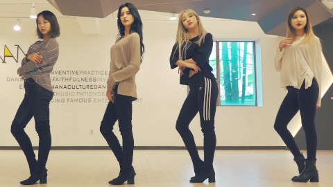 EXID 新曲 DDD 练习室舞蹈