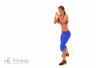 【健身】25分钟家庭燃脂有氧搏击课【FitnessBlender】