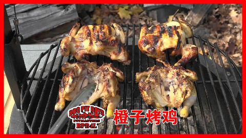 【soso字幕】美国土豪BBQ 橙子辣椒烤鸡 @Sofronio @BBQPitBoys