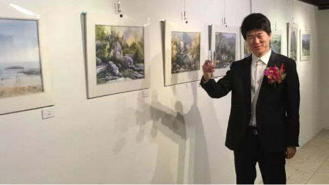 用艺术点缀生活,青岛,刘军墙绘作品欣赏