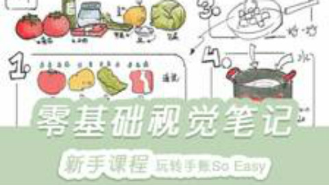 【全套】零基础学手账简笔画入门教程