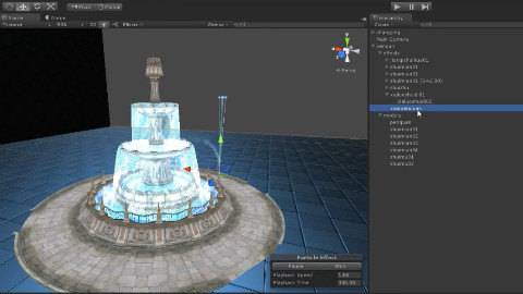 喷泉特效制作六
