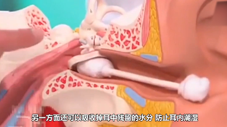 以后千万别再用棉签挖耳朵了,看完挺害怕的!