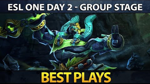 【DOTA2 · ESL ONE 汉堡站】 小组赛 第二天 精彩集锦