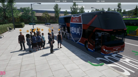 『可乐试车』德国长途客车模拟_Neoplan 布伦瑞克→斯塔德
