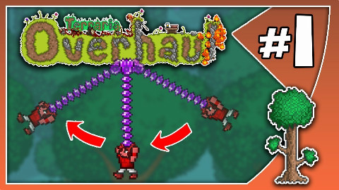 摇摆的钩爪! Terraria Overhaul Mod EP.1