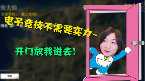 电子竞技不需要实力,开门放我进去