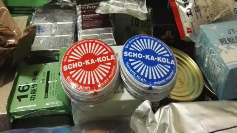 军粮试吃:德国思嘉乐能源巧克力和二战巧克力一样