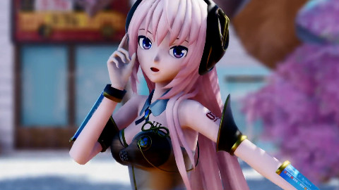 【MMD】歌姬计划 巡音ルカV4x「さようなら、花泥棒さん」