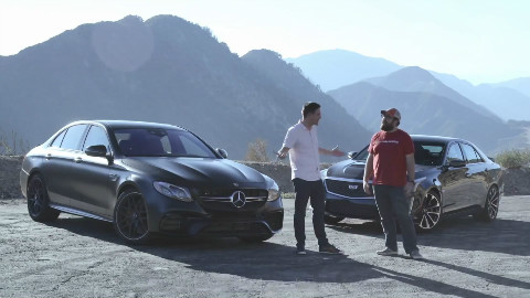 高性能四门车 对比AMG E 63 S/CTS-V