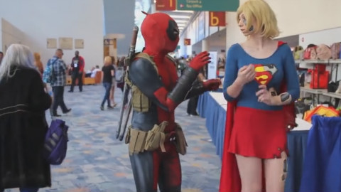 【D Piddy】死侍大闹漫展WonderCon 2018 & DC英雄们是怎么吃饭的