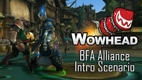 【魔兽8.0】联盟起始任务 初入库尔提拉斯+获得艾泽拉斯之心