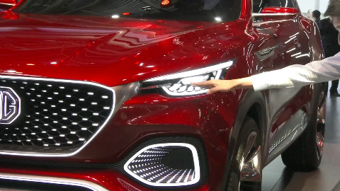 2018北京车展 名爵X-motion静态体验