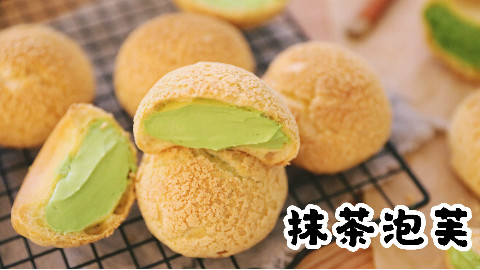 母亲节做一份酥皮泡芙甜品,满满的幸福甜蜜送给妈妈