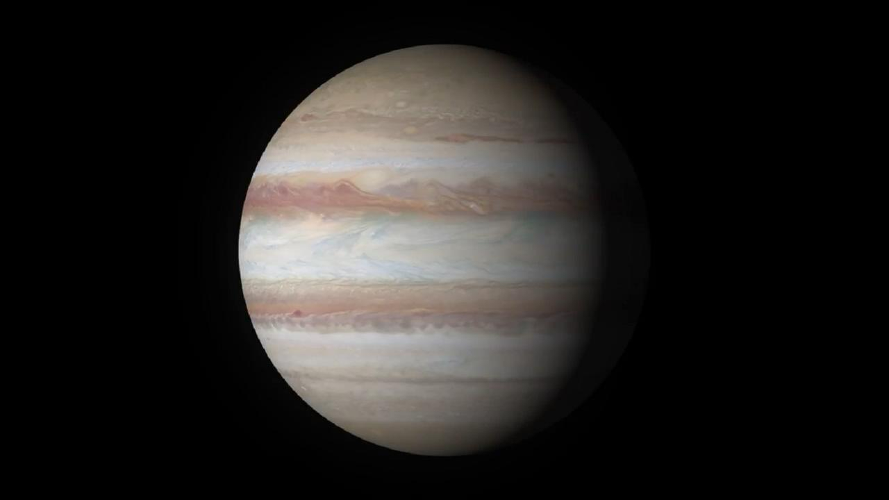 哈勃太空望远镜眼中的木星