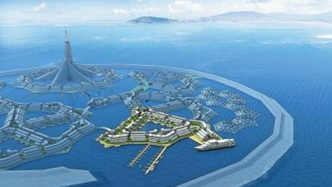 全球第一个漂浮城市:造价11亿2019年开始建造,有人敢住吗