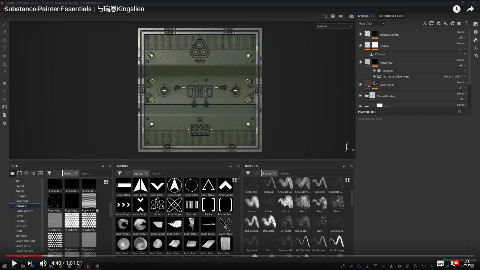 Substance Painter Essentials和Ryan Kingslien教程中文字幕
