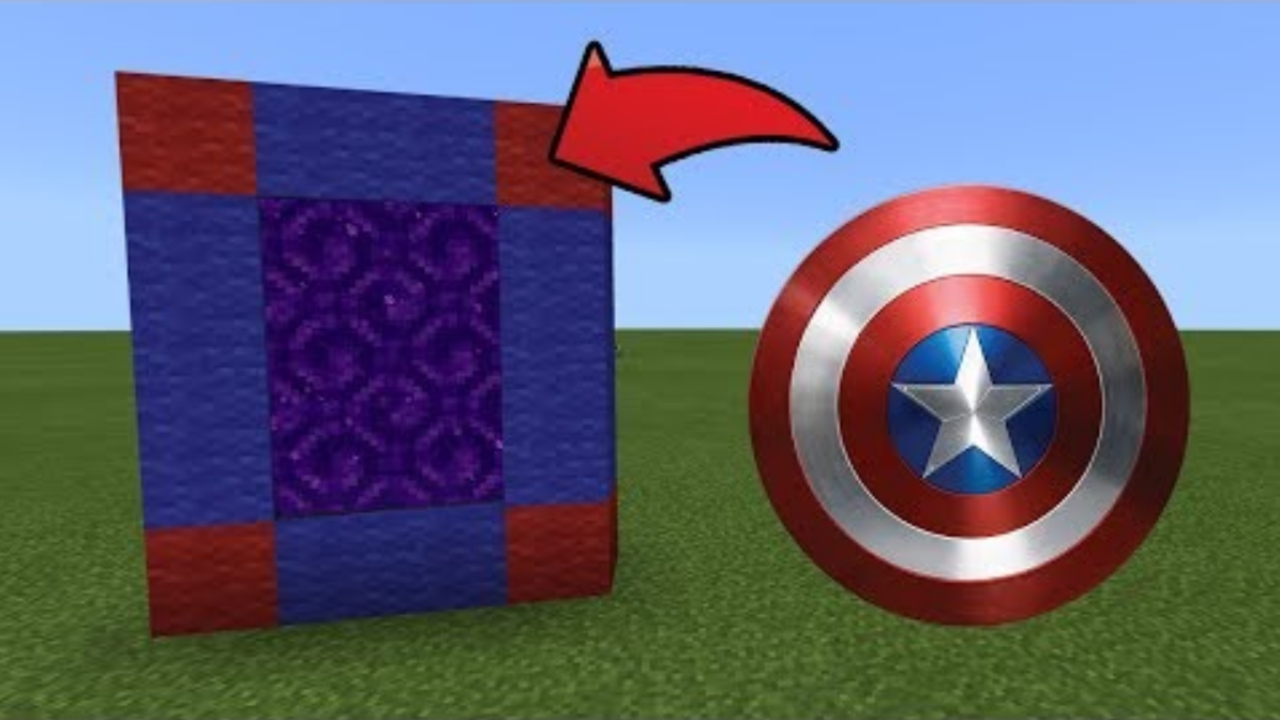 【我的世界】美国队长的盾牌还能这么玩?这是个回旋镖吗