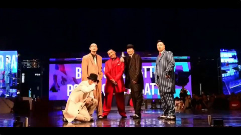 五位Popping大佬街舞大赛现场震撼表演,感觉可以组团出道了!