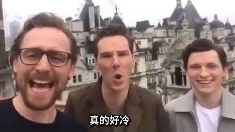 复仇者联盟群访:本尼 ,抖森和荷兰弟TomHolland,老司机本尼一本正经的飙车