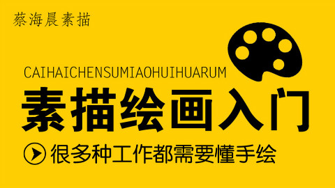 素描篇第1集(蔡海晨素描绘画手绘画画工作室出品)
