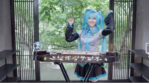 【林小尤_扬琴】初音未来《千本樱》