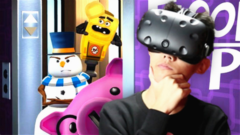 VR电梯模拟器 怕冷的雪人?鲤鱼Ace